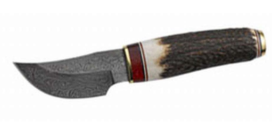 Cuchillo con mango de asta de ciervo AFRICA-7DAM