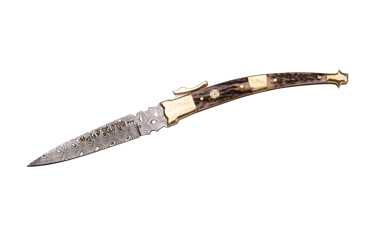 Spanish folding knives replica from XVIII century MB-9A.DAM