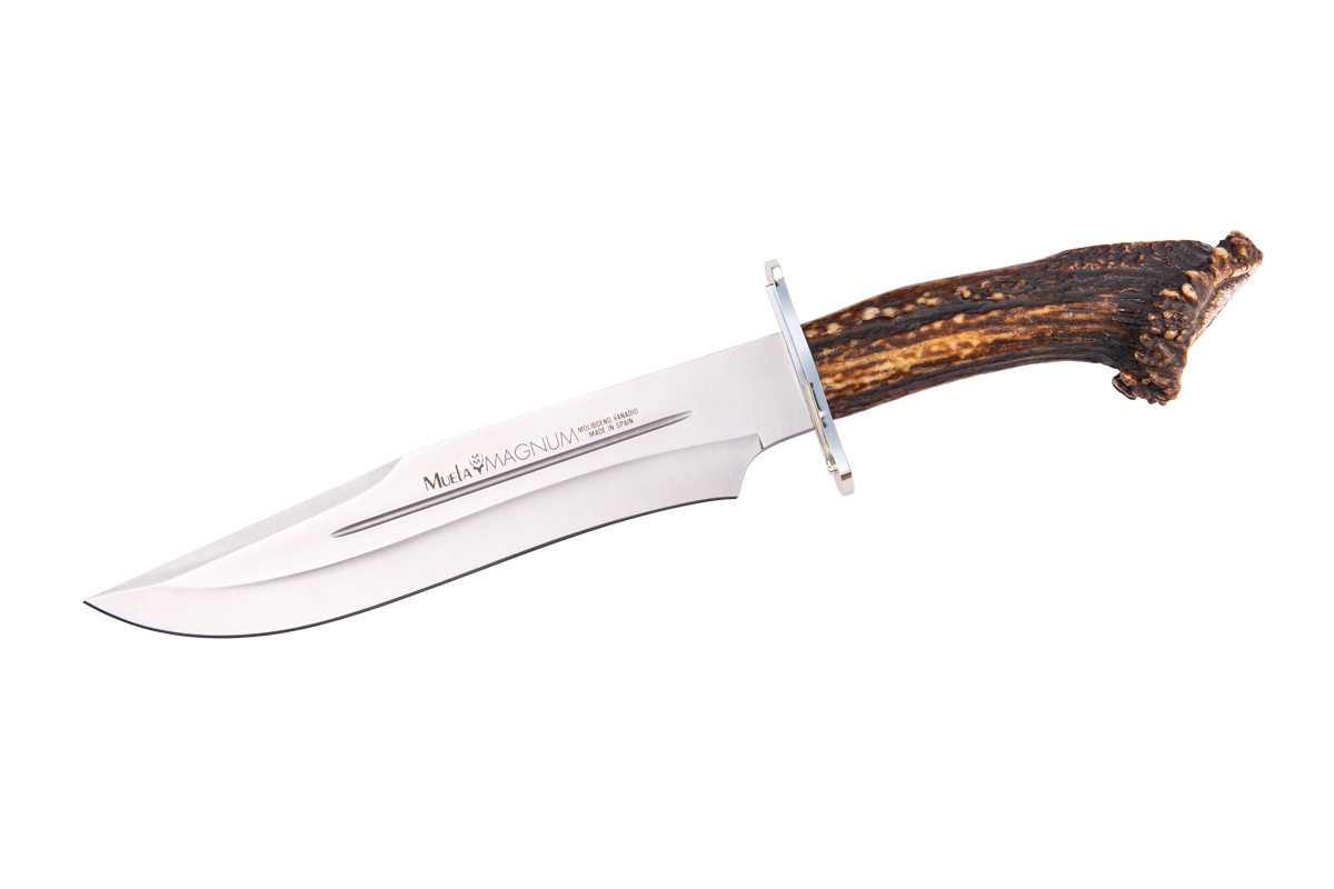 Cuchillo asta de ciervo MAGNUM-26