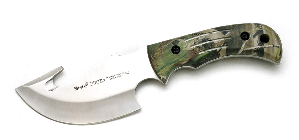 Cuchillo desollador GRIZZLY-12AP