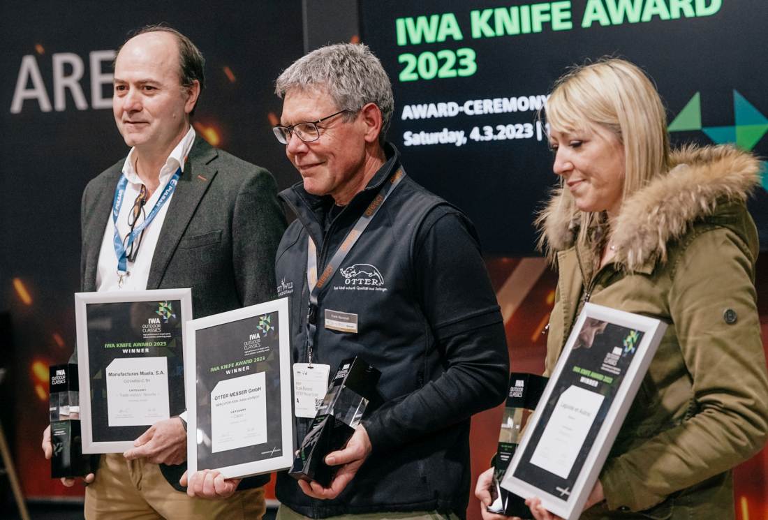 Our Covarsí wins the IWA KNIFE AWARD 2023
