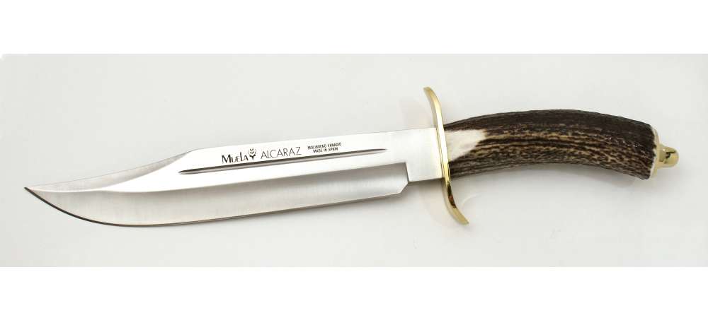  Muela sarrio-19s Fixed Blade cuchillo de caza con vaina de  piel, 7 – 1/4 : Deportes y Actividades al Aire Libre